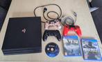 playstation 4, Spelcomputers en Games, Spelcomputers | Sony PlayStation 4, Ophalen, Pro, Met 3 controllers of meer, Gebruikt