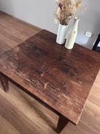 Vierkante salon tafel, Huis en Inrichting, Tafels | Salontafels, Ophalen, Gebruikt, 50 tot 100 cm, 50 tot 75 cm