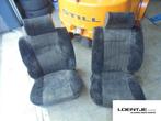 vrij nette set luxus voorstoelen bmw 02 zwart 2002 1602 1802, Auto-onderdelen, Interieur en Bekleding, Gebruikt, Ophalen of Verzenden