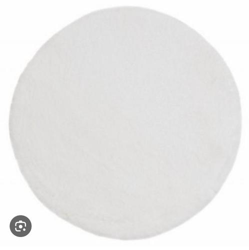 Wit Rond Vloerkleed - Nieuw in Verpakking, Huis en Inrichting, Stoffering | Tapijten en Kleden, Nieuw, 150 tot 200 cm, 150 tot 200 cm