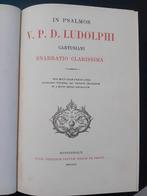 In Psalmos V.P.D.LUDOLPI Enarratio Clarissima 1891, Ophalen of Verzenden, Zo goed als nieuw