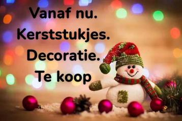 Vanaf nu kerststukjes/decoratie te koop beschikbaar voor biedingen