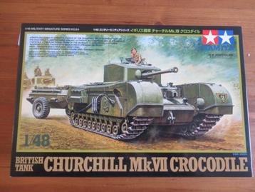 Churchill Mk.VII Crocodile (Tamiya 1/48) beschikbaar voor biedingen