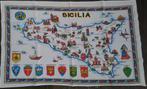 Wand-/tafelkleed Sicilië, Huis en Inrichting, Gebruikt, 50 tot 100 cm, Wit, Rechthoekig
