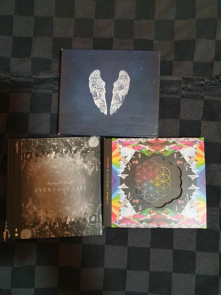 Coldplay 3 boekjes voor 9 euro partij collectie cd, Verzenden, Gebruikt, Poprock