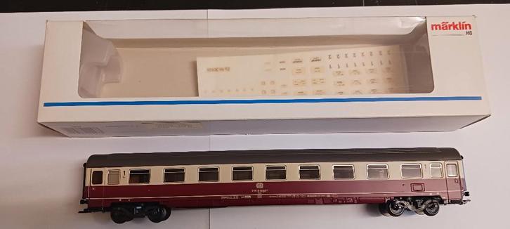 Märklin 4247: TEE IC rijtuig Eurofima 1e klasse DB, Hobby en Vrije tijd, Modeltreinen | H0, Zo goed als nieuw, Wagon, Wisselstroom