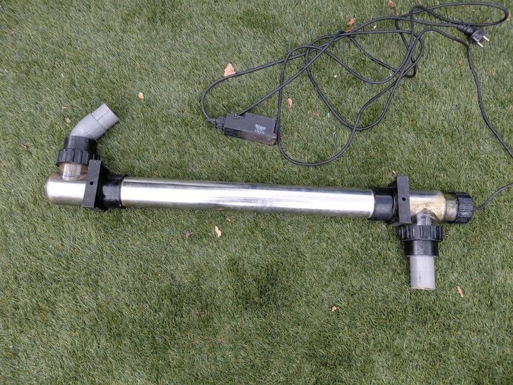 RVS UVC lamp voor koivijver., Tuin en Terras, Vijver-toebehoren, Gebruikt, Ophalen