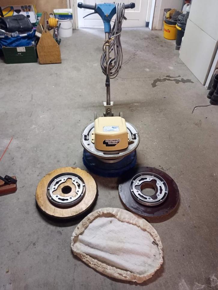 Schrob-/Boenmachine - Columbus, Huis en Inrichting, Schoonmaakartikelen, Ophalen