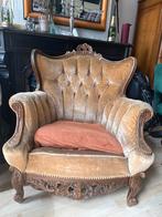 Antieke Barok Stoel (king chair), Antiek en Kunst, Antiek | Meubels | Stoelen en Banken, Ophalen of Verzenden