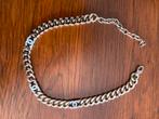Ketting nieuw geelgoud met wit choker verguld, Ophalen of Verzenden, Nieuw, Wit, Goud