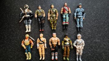Vintage G.I.Joe figuren '85-86-87-88-89-90 (lot 2) beschikbaar voor biedingen