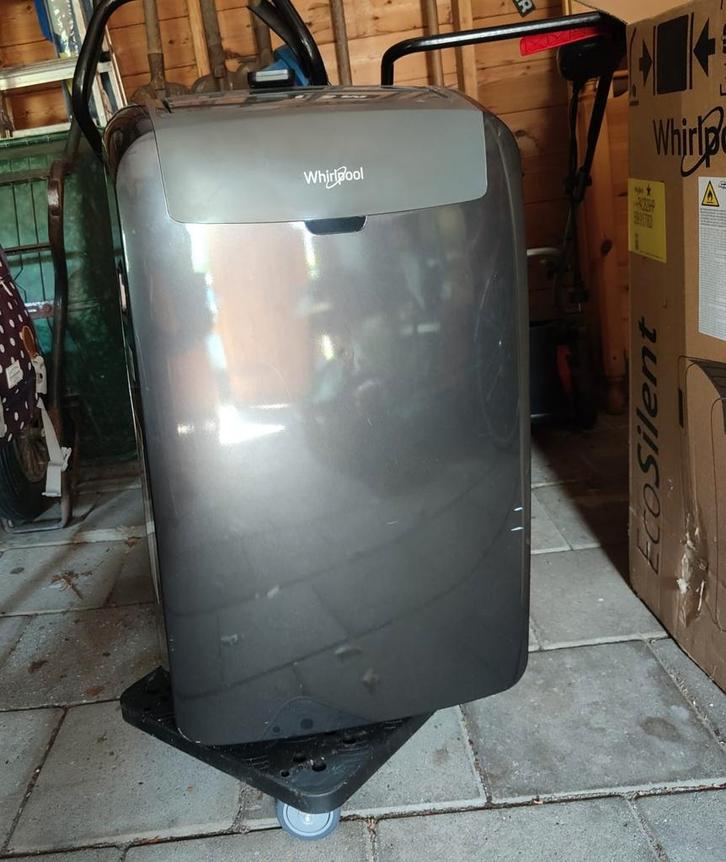 Mobiele arirco, Witgoed en Apparatuur, Airco's, Zo goed als nieuw, Mobiele airco, Minder dan 60 m³, 3 snelheden of meer, Koelen en Ontvochtigen