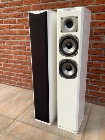 ✅ Quadral Platinum M35 3-way High_End Tower White 🎶 beschikbaar voor biedingen