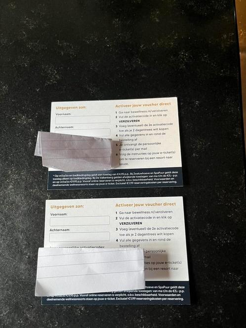 Kortingsbon welness, Tickets en Kaartjes, Kortingen en Cadeaubonnen, Twee personen, Spa of Sauna, Kortingsbon