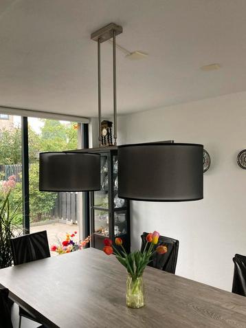 Hanglamp Eethoek met 2 Kappen beschikbaar voor biedingen