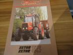Zetor 9520/9540 folder, Verzenden, Zo goed als nieuw, Folder
