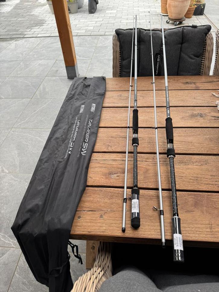 nieuwe mitchell tanager sw hengels 2,7m 15-50 en 3.0  20-60, Watersport en Boten, Hengelsport | Zeevissen, Nieuw, Werphengel, Ophalen of Verzenden
