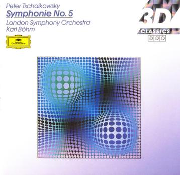 TSCHAIKOWSKY Symphonie no. 5 CD BÖHM DG 3D NIEUWSTAAT beschikbaar voor biedingen