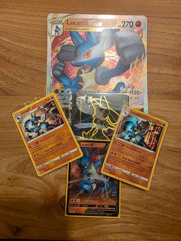Pokemon kaarten setje Lucario beschikbaar voor biedingen