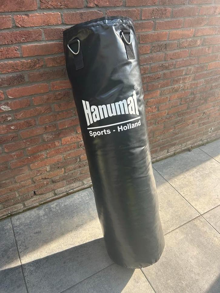 Bokszak Hanumat 120cm + Plafondhaak, Sport en Fitness, Vechtsporten en Zelfverdediging, Zo goed als nieuw, Overige, Vechtsportmateriaal