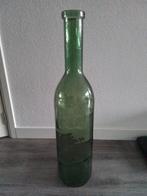 76 hoog 18 doorsnede hals 7 cm Grote groene glazen vaas, Ophalen, Minder dan 50 cm, Groen, Glas