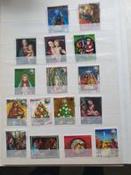 Verzameling 100 postzegels Thema Kerst Christmas Navidad, Ophalen of Verzenden, Buitenland