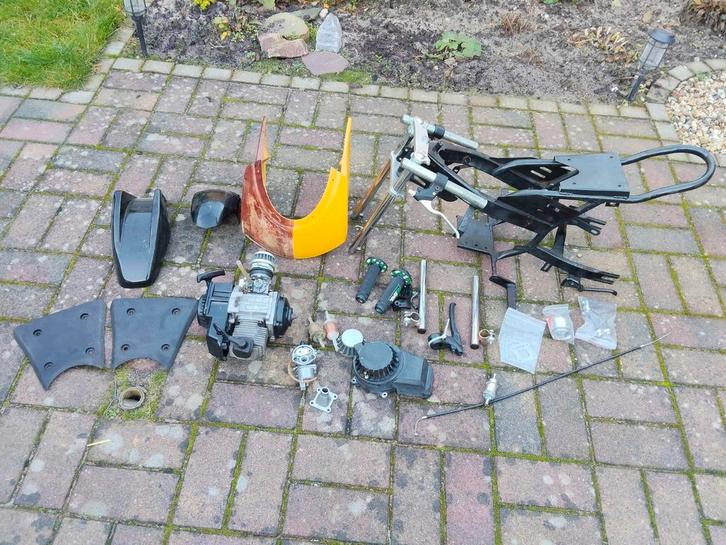 Minibike onderdelen, Fietsen en Brommers, Minibikes, Midibikes en Pitbikes, Gebruikt, Overige typen, Ophalen of Verzenden