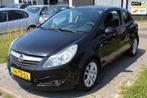 Opel Corsa 1.4-16V Business Sport NAV Camera Climate LMV APK, Voorwielaandrijving, Gebruikt, Zwart, 4 cilinders