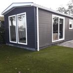 Partij composiet gevelbekleding zwart / Zweeds rabat, Doe-het-zelf en Verbouw, Platen en Panelen, Overige materialen, Gebruikt