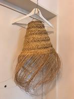 2x zeegras lampen kap klein model bali Marokko nieuw, Bali, ibiza, naturel, boho, Japandi, Bruin, Rond, Nieuw