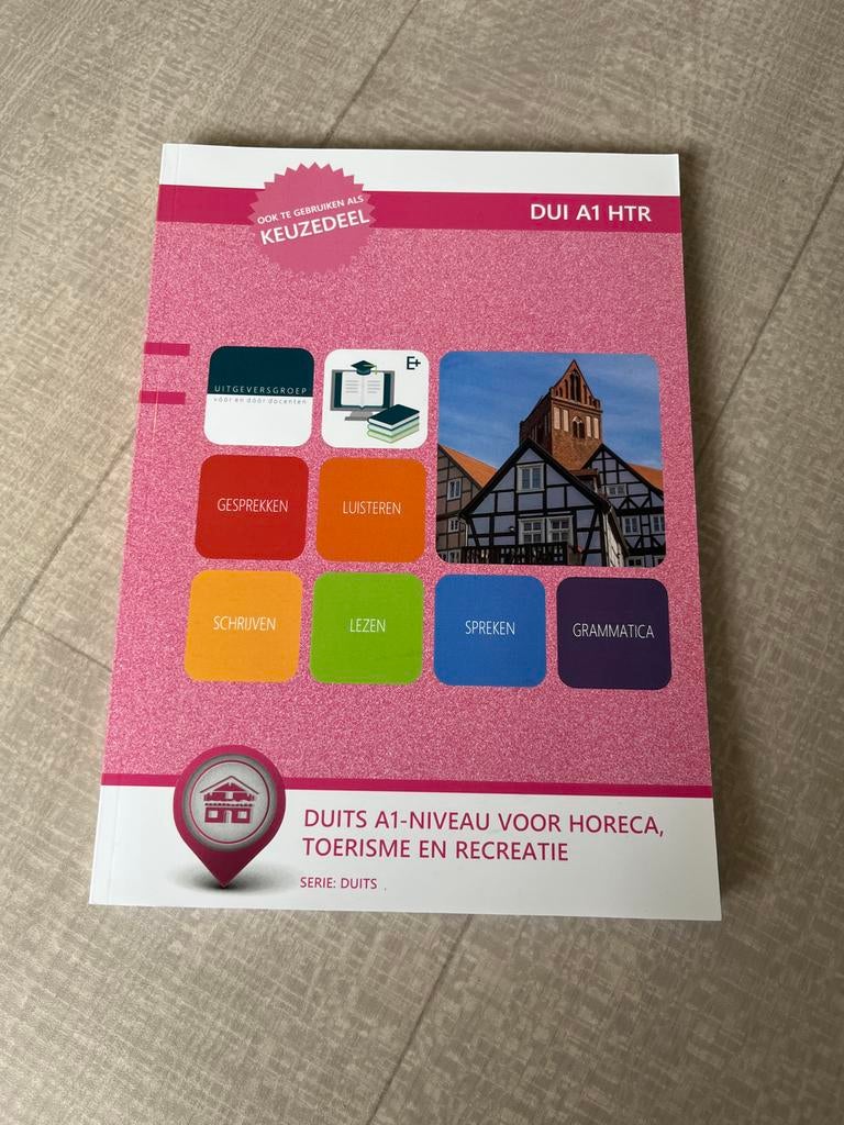 Duits A1-niveau voor Horeca, Toerisme en Recreatie, Boeken, Ophalen, Zo goed als nieuw, MBO