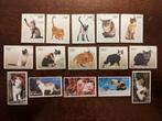 KATTEN; KAVEL 3 SERIES, Verzenden, Gestempeld, Dier of Natuur