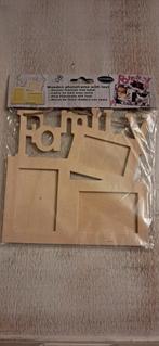 Houten fotolijst 'Family' - Nieuw in verpakking, Hobby en Vrije tijd, Ophalen of Verzenden, Nieuw