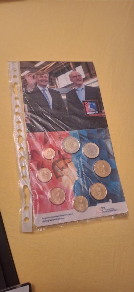 Willem Alexander Introductieset 2014, Postzegels en Munten, Munten | Nederland, Ophalen of Verzenden, Euro's, Setje