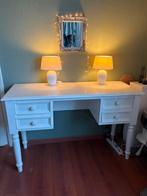 Vintage houten bureau, Ophalen, Gebruikt