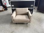 Rodeo Fauteuil van Be Pure Home (Woood) kleur zand, Ophalen, Zo goed als nieuw, 75 tot 100 cm