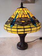 Tiffany Lamp met Libellen, Ophalen of Verzenden, Zo goed als nieuw, Minder dan 50 cm, Tiffany