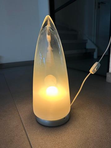 Leucos goccia Murano design glazen tafellamp beschikbaar voor biedingen