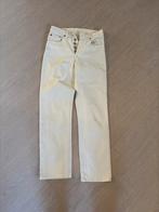 Levi 501, creme/wit maat w25 en L26, Ophalen of Verzenden, Zo goed als nieuw, Wit, W27 (confectie 34) of kleiner