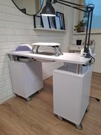 Manicure Tafel Compleet met Shemax Afzuiging & Frees, Huis en Inrichting, Ophalen, Minder dan 50 cm, Gebruikt, 100 tot 150 cm