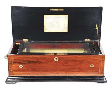 Bremond Mandolin Organocleide Music Box