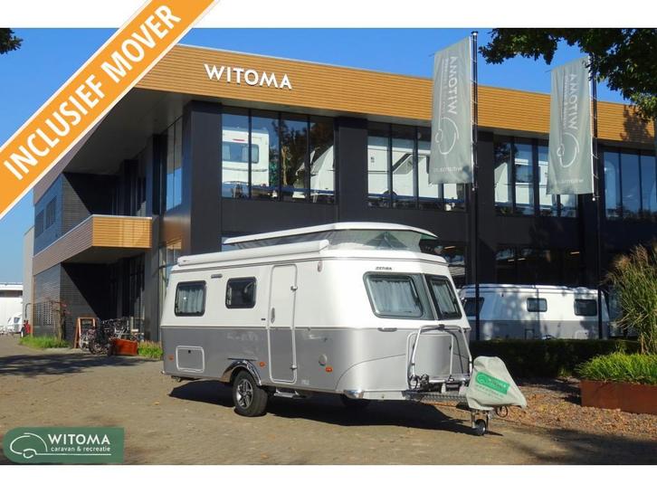 Eriba Touring 642 nu met gratis mover, Caravans en Kamperen, Caravans, Bedrijf, tot en met 6, 1250 - 1500 kg, Standaardzit, Eriba
