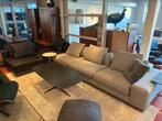 Minotti Lawrence hoekbank 224x420cm Aspen leder / stof Cat G, Huis en Inrichting, Nieuw, Ophalen of Verzenden, Vierpersoons of meer