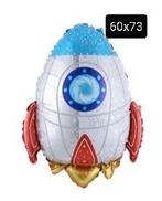 Ruimtevaart * folie ballonnen * raket ~ ufo, Ophalen of Verzenden, Nieuw, Versiering, Verjaardag