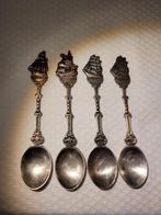 Vintage Theelepels met Scheepsmotieven - Set van 4, Ophalen of Verzenden