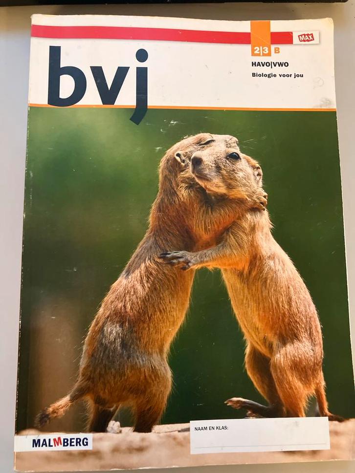 BvJ Biologie HAVO/VWO 2|3 B - Malmberg, Boeken, Schoolboeken, Gelezen, Biologie, HAVO, Ophalen