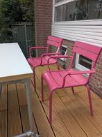Fermob Luxembourg stoelen roze 2 stuks, Tuin en Terras, Tuinstoelen, Ophalen