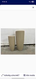 Creastone Stenenstrand Vazen - Nieuw in verpakking!, Tuin en Terras, Bloempotten, 25 tot 40 cm, Tuin, Rond, Nieuw