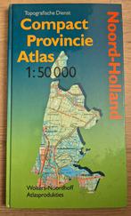 Compact Provincie Atlas Noord-Holland 1:50.000, Gelezen, Overige atlassen, Wolters-Noordhoff, Ophalen of Verzenden