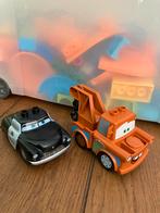 Duplo Cars Takel en Politieauto, Ophalen of Verzenden, Gebruikt